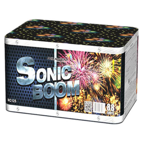 Салют MC125 Sonic Boom 88 залпов, 20,25,30 мм