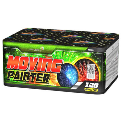 Салют MC141 Moving Painter 120 залпов, 20 мм